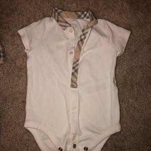Burberry onesie